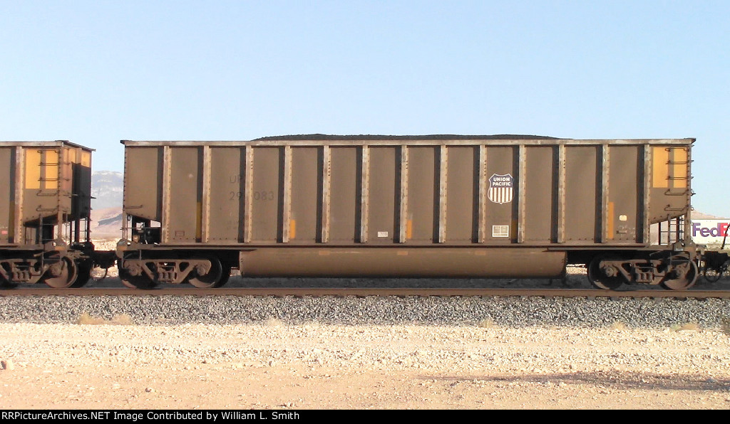 WB Loaded Coal Hooper Frt at Erie NV W-Pshr -65